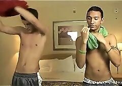 Stripped Guys Enjoy Cock Eating