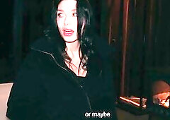 POV: WINE NIGHT TAKE A WILD TURN WHEN HOT LOST GAL CAME TO MY ABODE