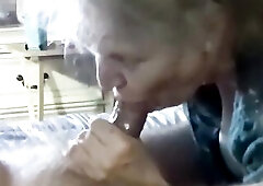 Hawt mother I'd like to fuck Sucking Her Allies Dick!