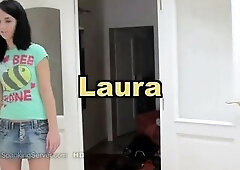Laura's booty whipping.