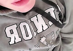 Twink first time masturbating in front of camera