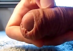 soft cock and foreskin fun 3