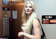 Neighbors Intimate Encounter With Blonde Woman