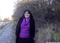 Chubby Amateur rocking the streets