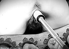 Obedient Wench Pounded Unfathomable & Hard By Machine Until This babe Squirts Repeatedly.