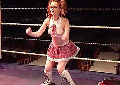 Redhead Teen and Curvy MILF Teacher Share Steamy Cock Experience Together