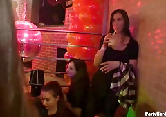 Party babes are experienced when it comes to hooking up and having casual sex with random people