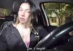 Trans cutie fakes being an Uber driver to smash cute boys (Part 4)