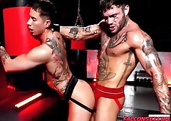 Tattoed Teens 18+ Vincent And Joel Fucked Each Other Wet Ass Holes