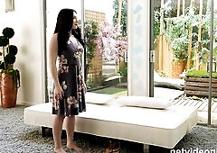 Breasty married woman that is super sexy cheats on her spouse during an auditions for a job