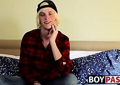 Twink Blondie Kayden Shares His Solo Adventure With Everyone