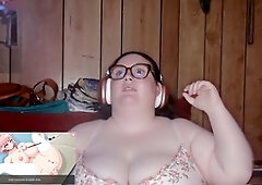 Female orgasm, ssbbw, gaming