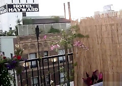 Solo fun in the hot tub with Heather Vandeven - Twistys