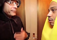 Merciless fuck for a slutty tranny