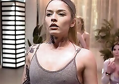 Transfixed - Hot Trans Yoga Instructor Emma Rose Fucks Jewelz Blu in Class