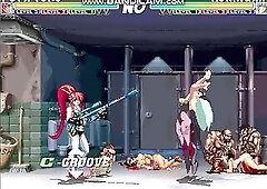 Mugen Futanari Yoko vs Morrigan