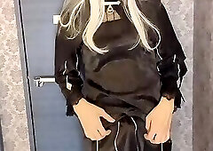 Witch hides a wand in her skirt