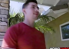 Gay cousin fucked him without condom