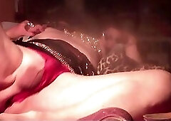 Piercied Breast and jewel on ass