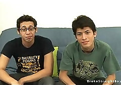 Filthy Guys Enjoy Hot Blowjob