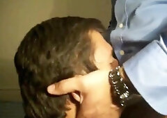 Slave deepthroating his master's huge cock 4