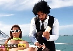 Alexis Fawx Orders Her Crew Members To Whip Out Their Cocks Fuck Her Holes