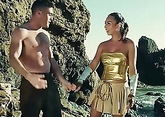 TRANS ANGELS - Wonder Woman Chanel Santini Turns A Rescue Mission Into An Unforgettable Anal Adventu