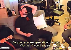 First Threesome With Chris And Steven On The Night They Got To Know Eachother