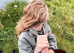 Amateur Blonde Blowjob CIM