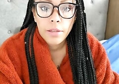 Mom tells u off for jerking to her but shows u how to jerk properly ( FULL VID ON OF @LEX-LEE)