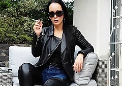 Beautiful brunette in sexy solo fingering masturbation 4 wmv