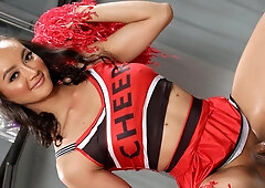 Did I just fuck a cheerleader, with a prick?