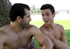 Sean Cody: Kaleb Stryker as well as Randy in the bed