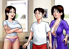 Debbie lastly kissed Anon - summer time saga gameplay