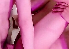 . .Twink tied up, gagged and having sex without a condom at a man's house