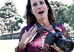 sofie marie is seduced by horny guy into getting her cunt drilled