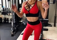 MILF Blonde fucked by Big Cock on her Big Tit