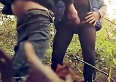 Hot homemade video: I get a load of my own while stroking my cock in stockings and crossdressing