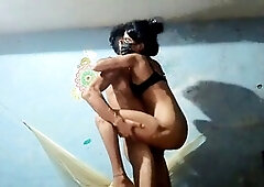 Newlywed village wife gets down with her hot desi husband in a steamy session