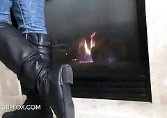 Boots by the fire