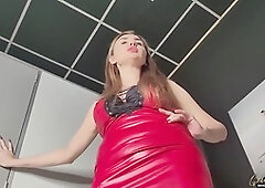 Crushing your toys with my stilettos - Femdom POV humiliation with Mistress