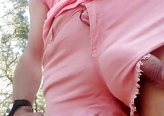 Weenie in pink short????Summer love????