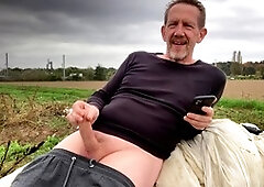 Risky cum, huge cum loads, outdoor cum