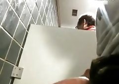Public Jerking In The WC