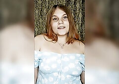 charming in a blue costume