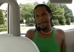 Submissive white boy Kody Rean sucks massive black dick