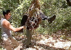 Officer Bullet - Ass Fucked and Edged in the Middle of the Woods