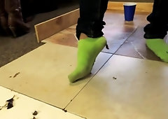 Crushed by Green Socks