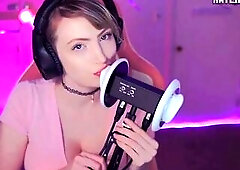 ASMR Ear Licking Tingles + Throat Sounds