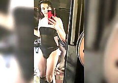 Trans Stripper Teasing